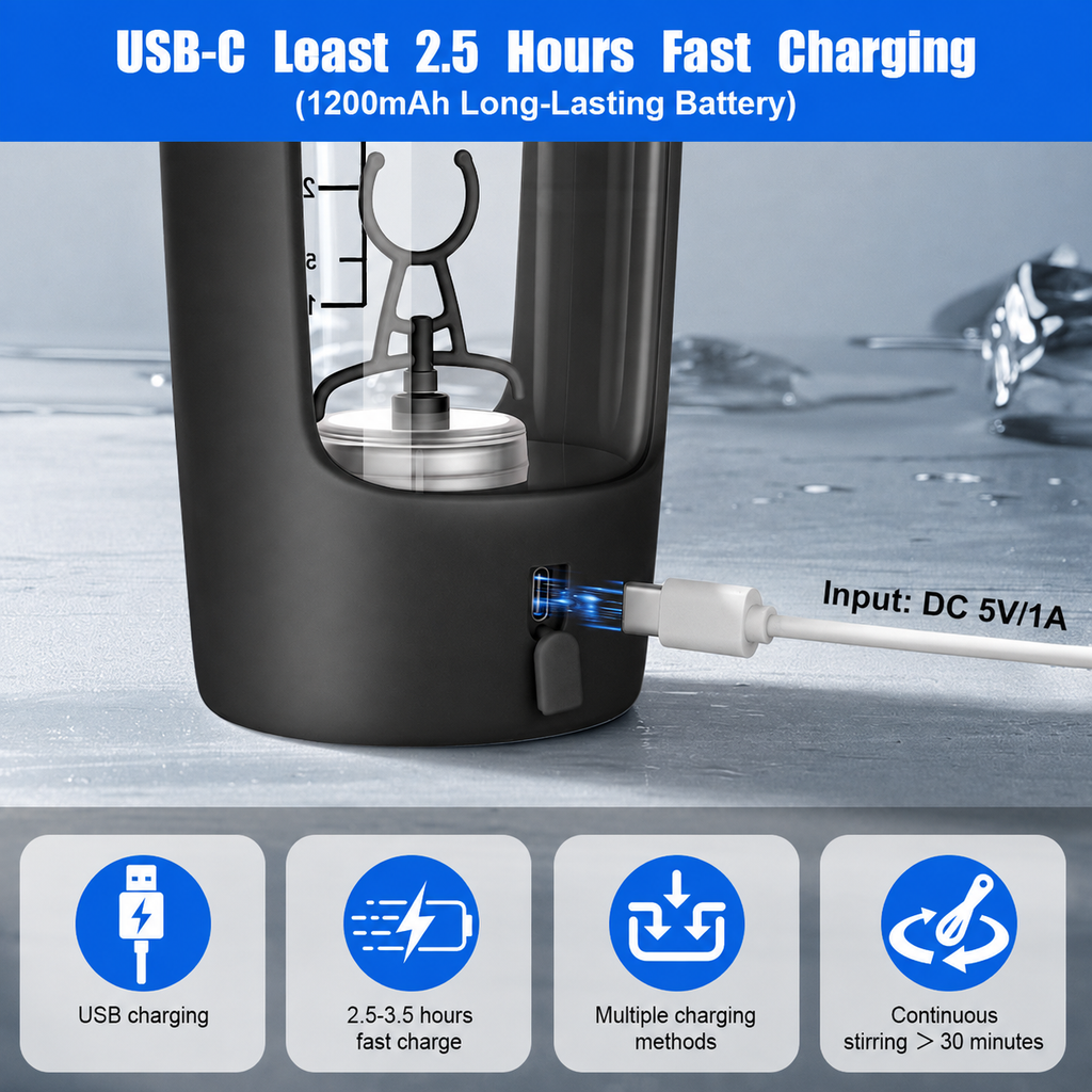 Mixora™ Electric Protein Shaker